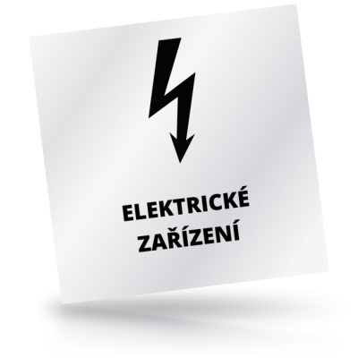 Elektrické zařízení - čtvercové označení