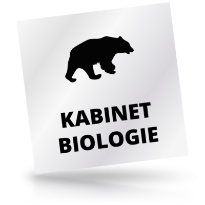 Kabinet biologie - čtvercové označení