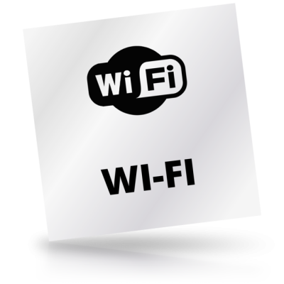 Wi-Fi 01 - čtvercové označení