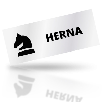 Herna 01 - obdelníkové označení