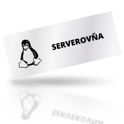 Serverovňa 02 - obdelníkové označení