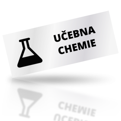 Učebna chemie - obdelníkové označení