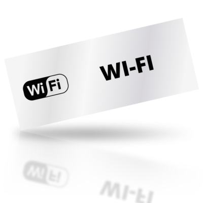 Wi-Fi 02 - obdelníkové označení