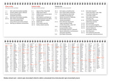 Možnost přidání stránky do kalendáře pro rok 2023 - ukázka výpisu slovenských státních svátků a slovenských jmenin