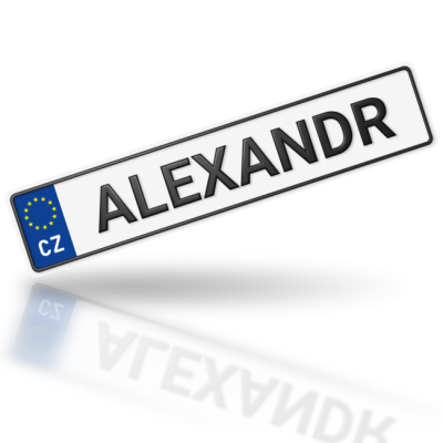ALEXANDR - imitace značky auta