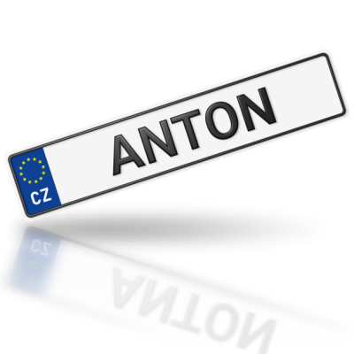 ANTON - imitace značky auta