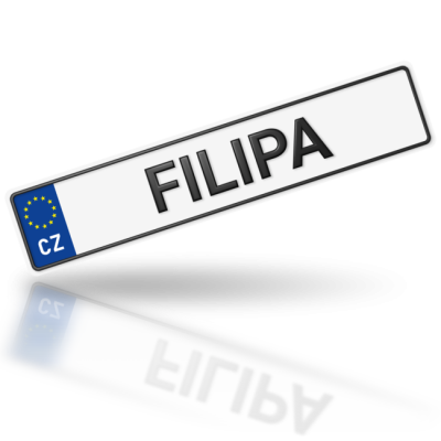 FILIPA - imitace značky auta