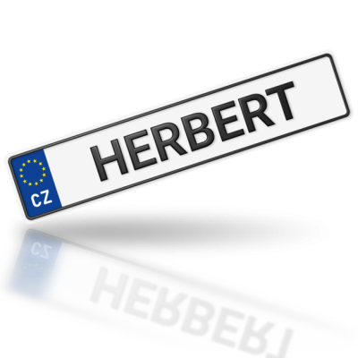 HERBERT - imitace značky auta