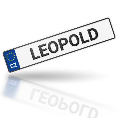 LEOPOLD - imitace značky auta