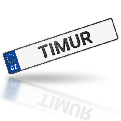TIMUR - imitace značky auta
