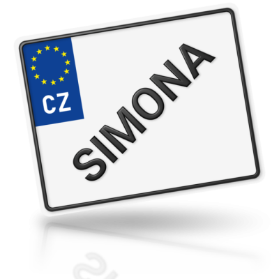 SIMONA - imitace značky motorky