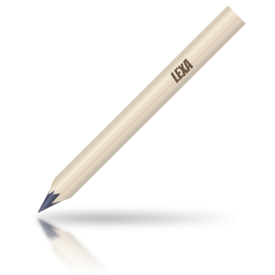 LEXA - tužka se jménem - sada 10 kusů