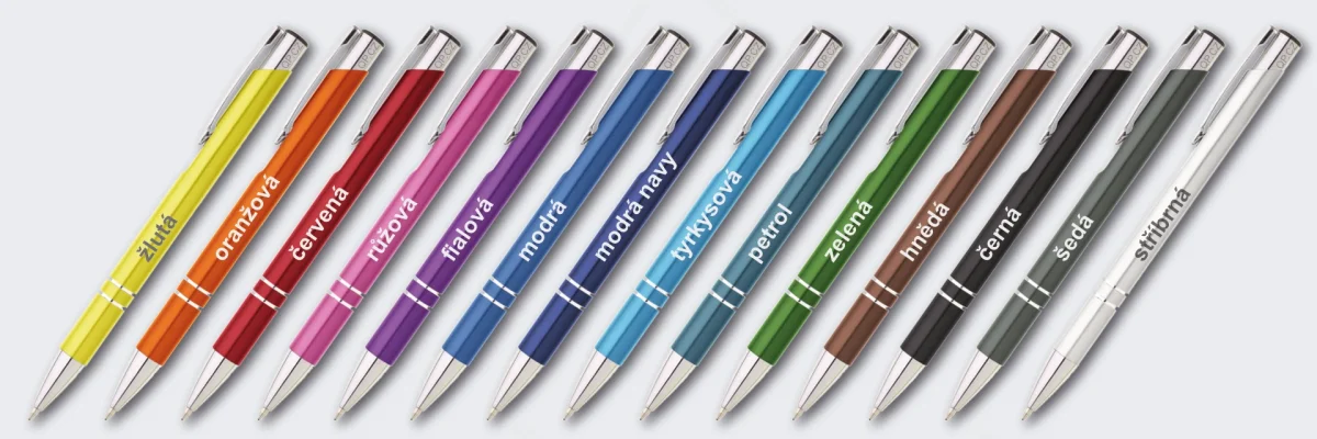 14 barev propisky pro značení vlastním textem