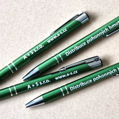 Propiska s vlastním textem, značená na dvou stranách