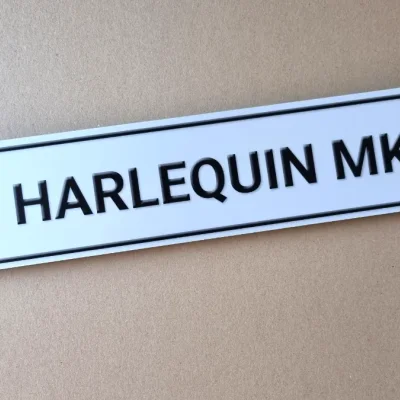 Imitace RZ/SPZ - parking- bond kartáčovaný