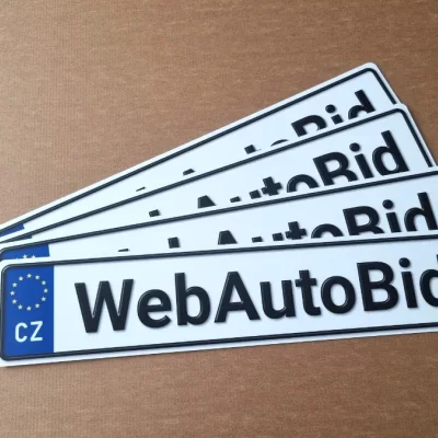 Imitace RZ/SPZ - bez kódu státu