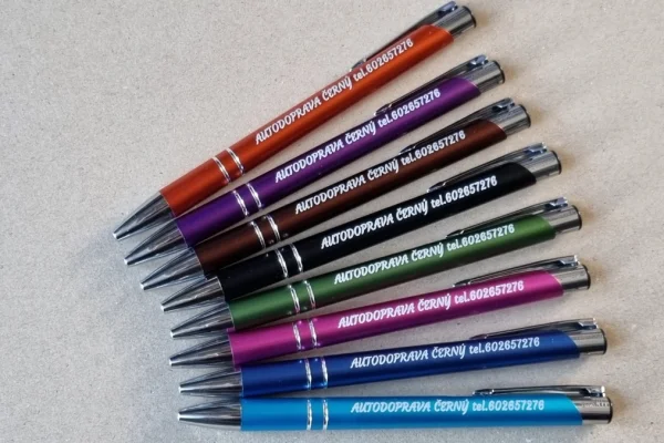 Ukázka realizací značení vlastním textem (samostatná on-line objednávka)