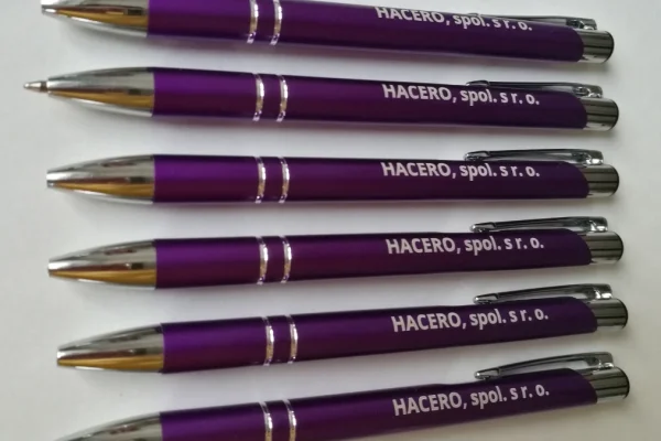 Ukázka realizací značení vlastním textem (samostatná on-line objednávka)