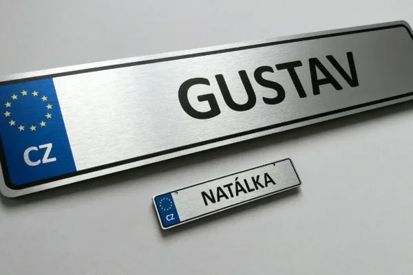 Ukázka realizací značení vlastním textem (samostatná on-line objednávka)