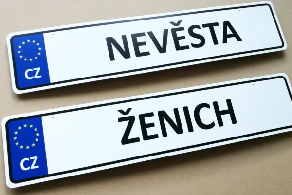 Ukázka realizací značení vlastním textem (samostatná on-line objednávka)