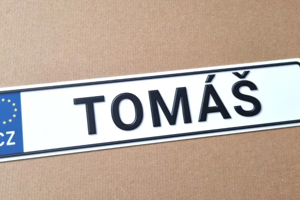 Ukázka realizací značení vlastním textem (samostatná on-line objednávka)