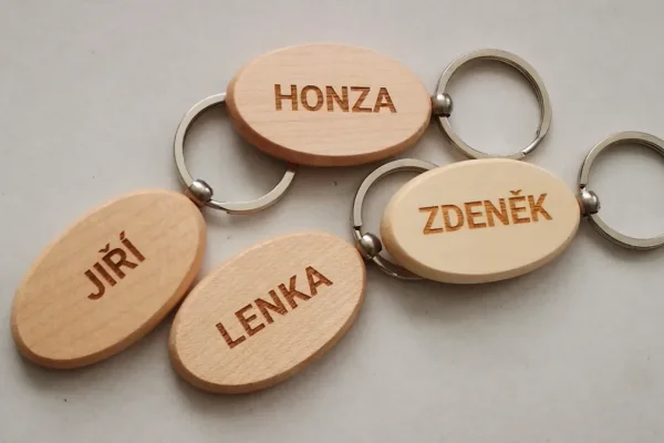 Ukázka realizací značení vlastním textem (samostatná on-line objednávka)