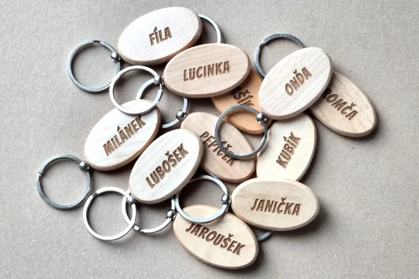 Ukázka realizací značení vlastním textem (samostatná on-line objednávka)