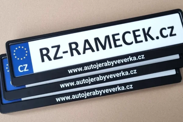 Ukázka realizací značení vlastním textem (samostatná on-line objednávka)