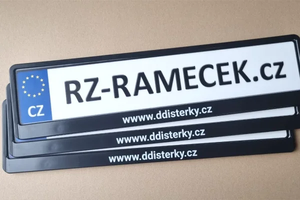 Ukázka realizací značení vlastním textem (samostatná on-line objednávka)