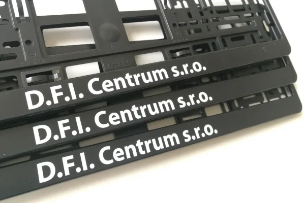 Ukázka realizací značení vlastním textem (samostatná on-line objednávka)