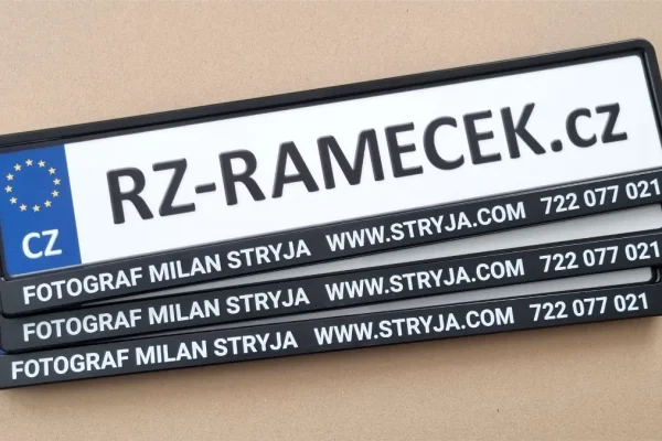 Ukázka realizací značení vlastním textem (samostatná on-line objednávka)