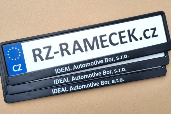 Ukázka realizací značení vlastním textem (samostatná on-line objednávka)