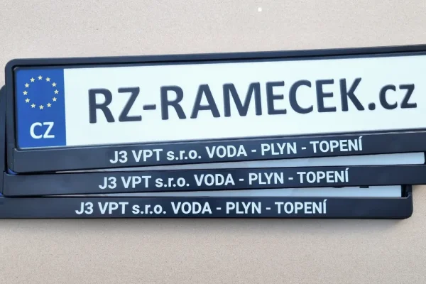 Ukázka realizací značení vlastním textem (samostatná on-line objednávka)