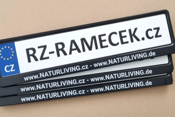 Ukázka realizací značení vlastním textem (samostatná on-line objednávka)