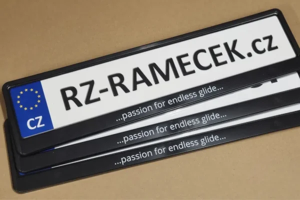 Ukázka realizací značení vlastním textem (samostatná on-line objednávka)