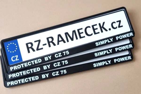 Ukázka realizací značení vlastním textem (samostatná on-line objednávka)