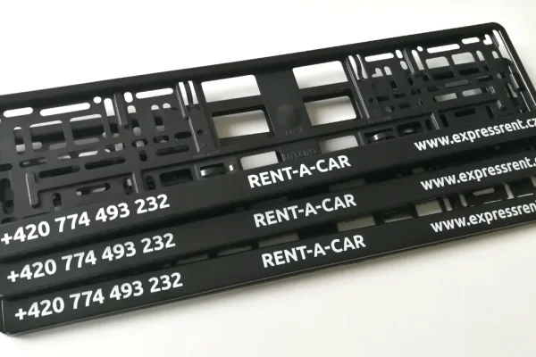 Ukázka realizací značení vlastním textem (samostatná on-line objednávka)