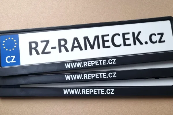 Ukázka realizací značení vlastním textem (samostatná on-line objednávka)